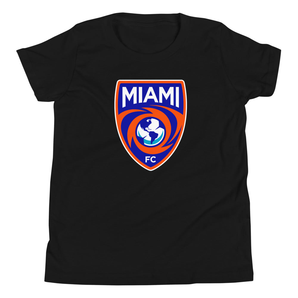 Miami FC Crest Kids T-Shirt Black