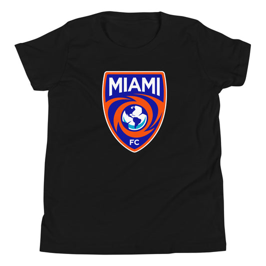 Miami FC Crest Kids T-Shirt Black