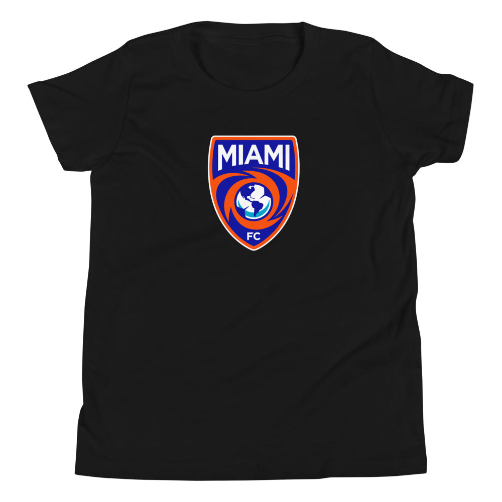 Miami FC Crest Kids T-Shirt Black