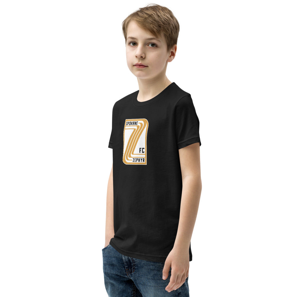 Spokane Zephyr FC Crest Kids T-Shirt