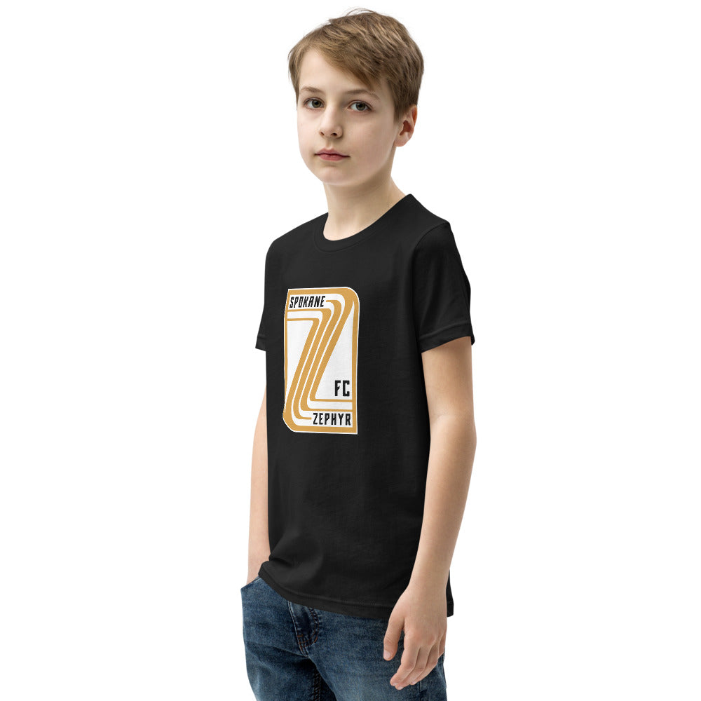 Spokane Zephyr FC Crest Kids T-Shirt