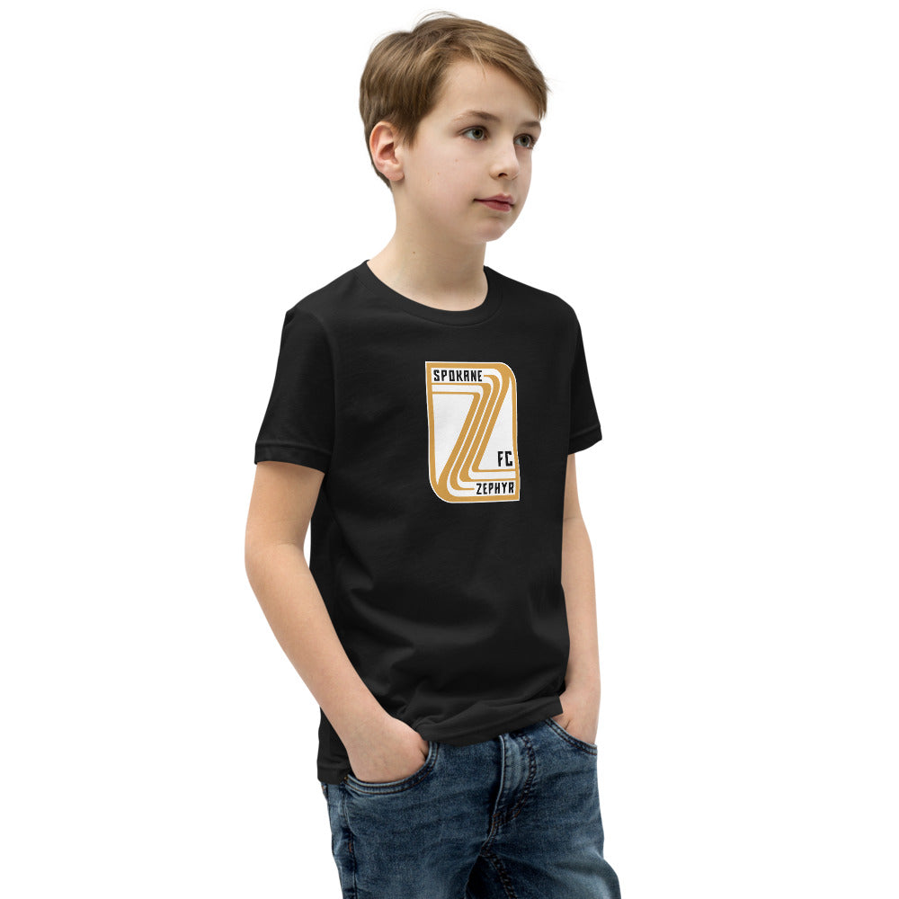 Spokane Zephyr FC Crest Kids T-Shirt