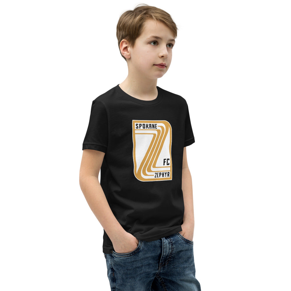 Spokane Zephyr FC Crest Kids T-Shirt