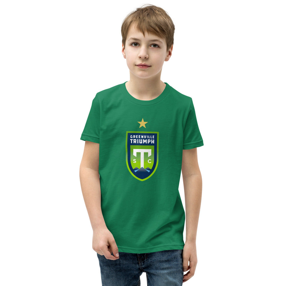 Greenville Triumph SC Crest Kids T-Shirt