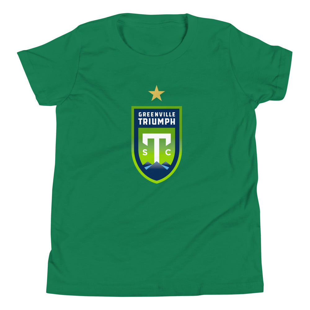 Greenville Triumph SC Crest Kids T-Shirt