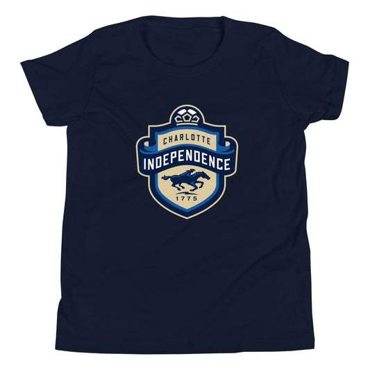 Charlotte Independence Crest Kids T-Shirt