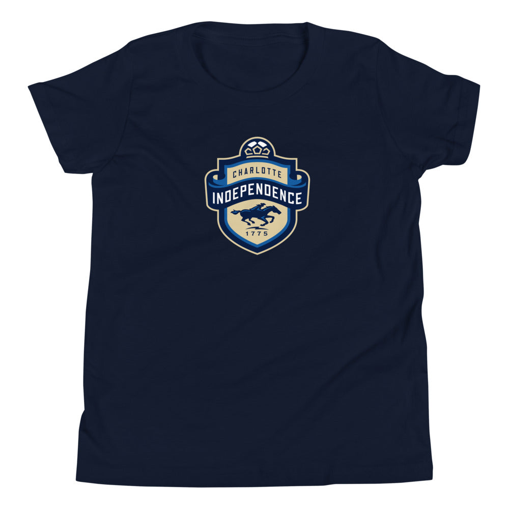 Charlotte Independence Crest Kids T-Shirt