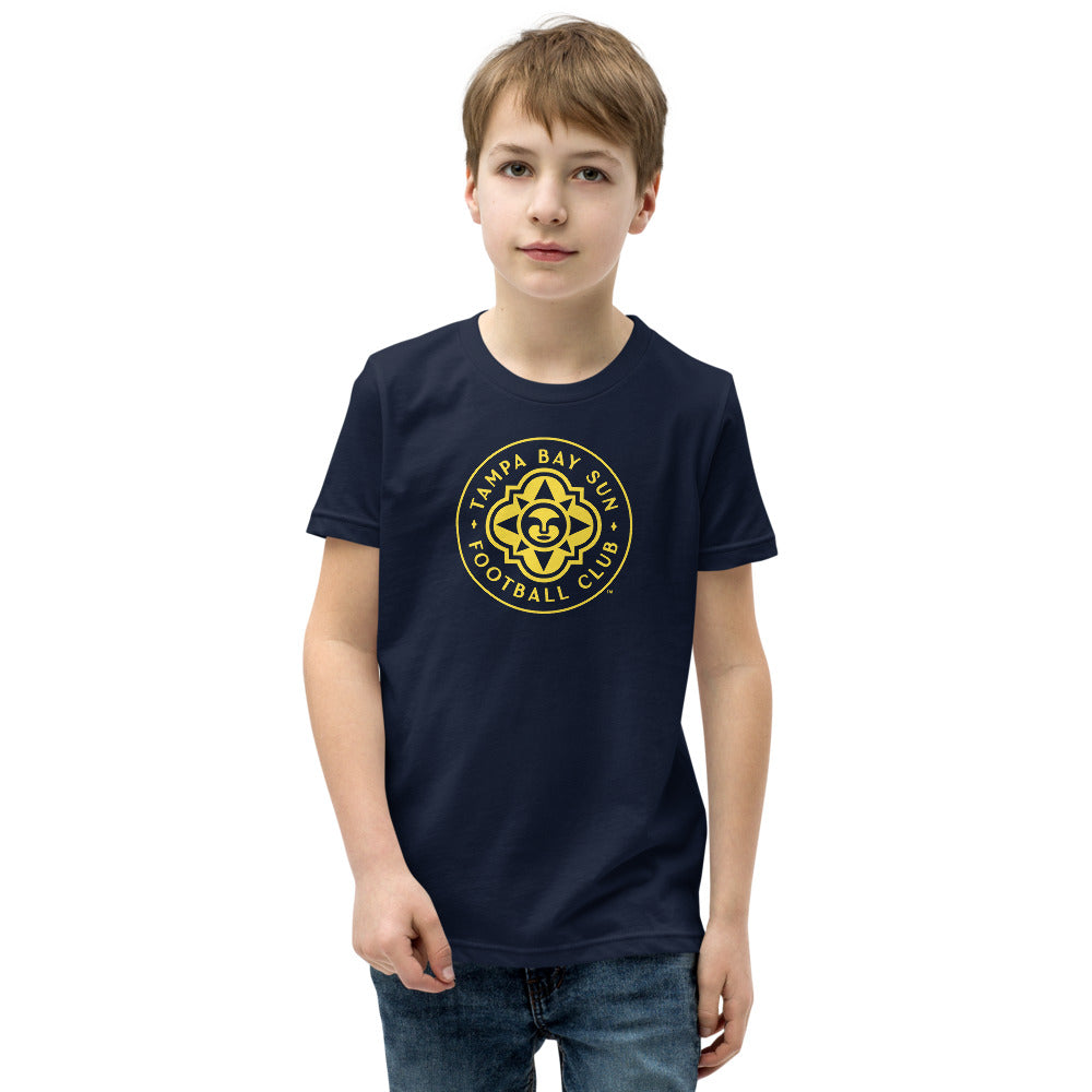 Tampa Bay Sun FC Crest Kids T-Shirt