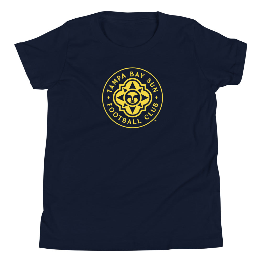 Tampa Bay Sun FC Crest Kids T-Shirt