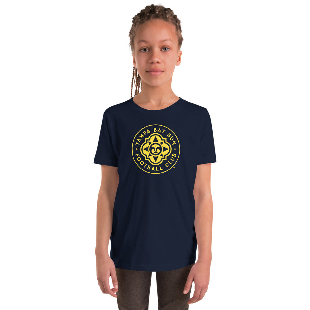 Tampa Bay Sun FC Crest Kids T-Shirt