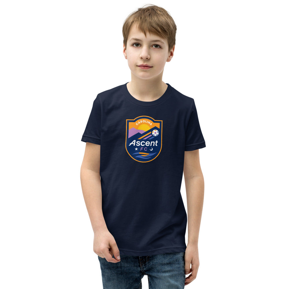 Carolina Ascent FC Crest Kids T-Shirt