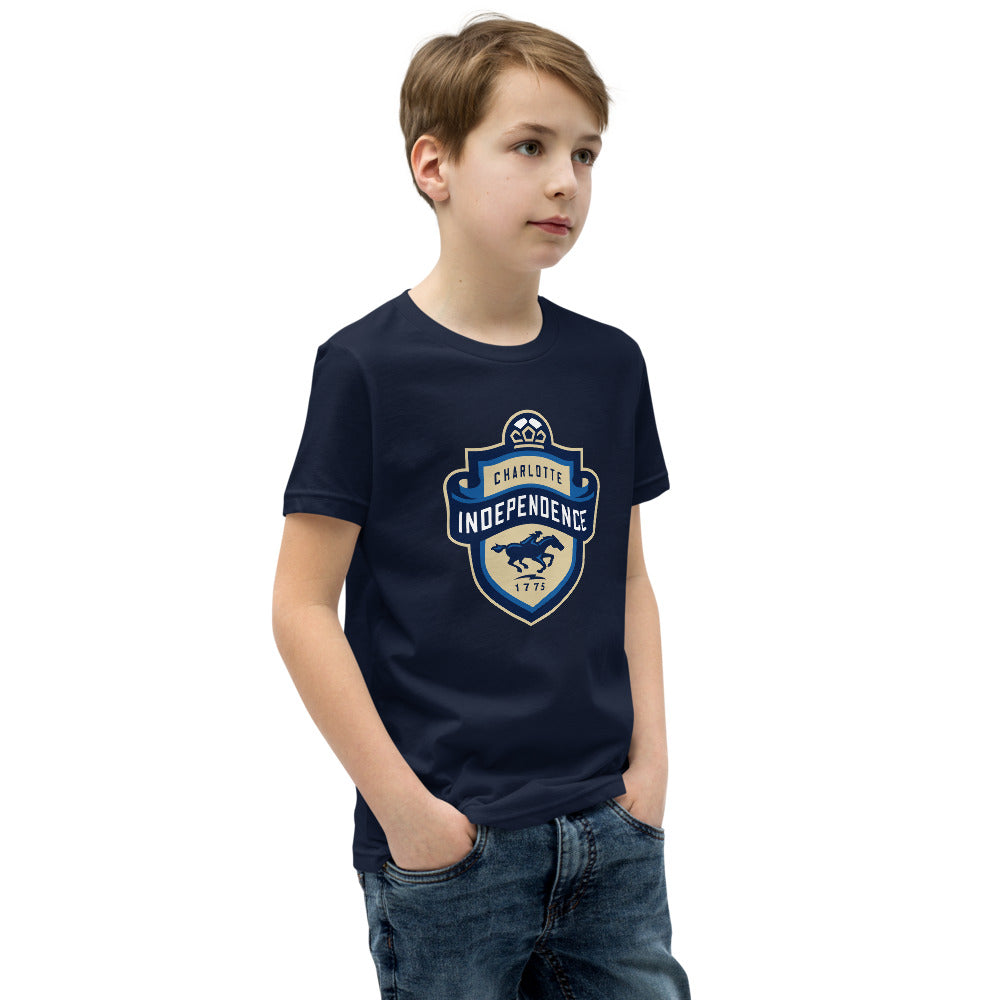 Charlotte Independence Crest Kids T-Shirt